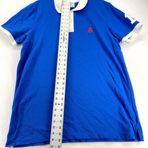 Brooks Brothers 100% Cotton‎ Slim Fit Performance Polo embroidery Mens Size XL - Picture 9 of 10